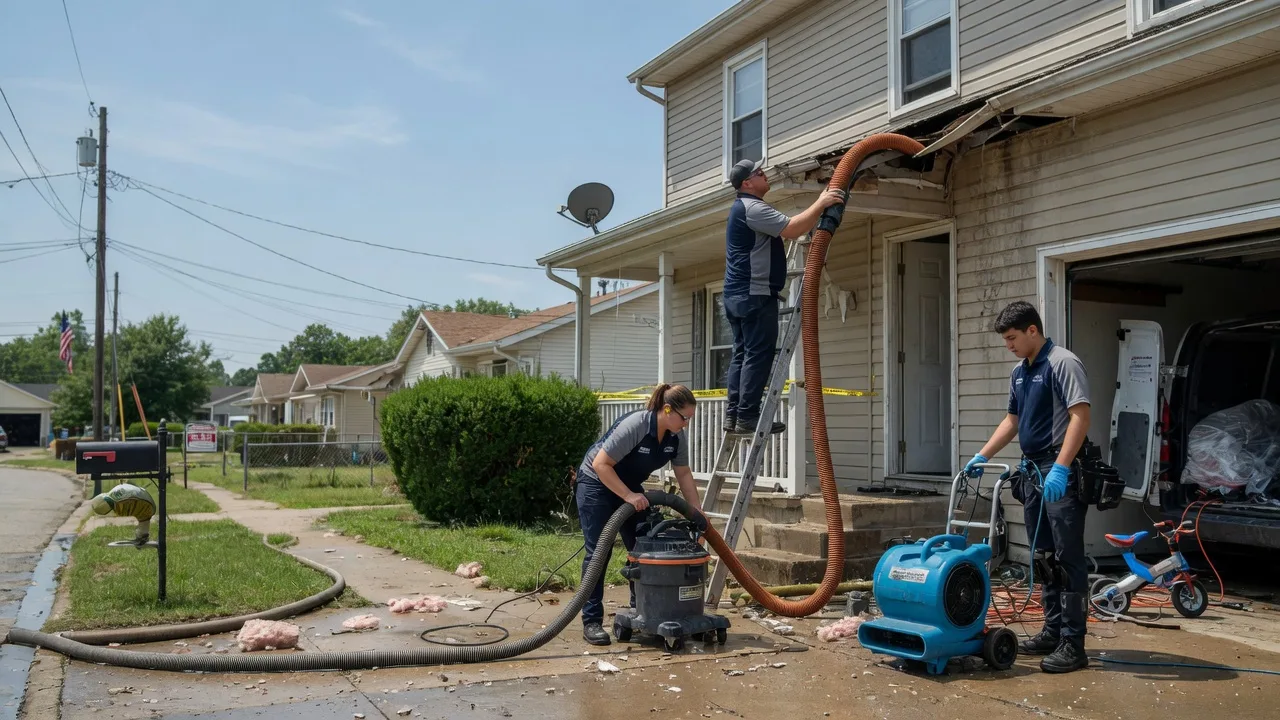 Water Damage Restoration in Eaton, IN near me